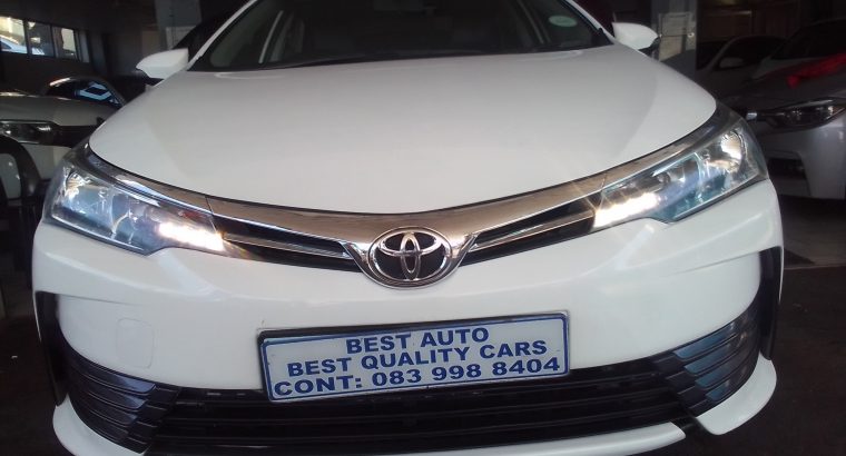 2019 Toyota Corolla 1.6 Engine Capacity Prestige with Manuel Tra