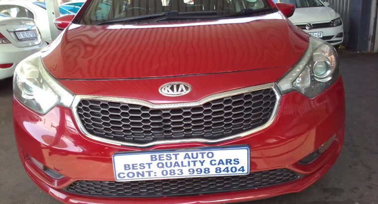 2013 Kia Cerato 2.0 Engine Capacity Sedan with Automatic Transmis