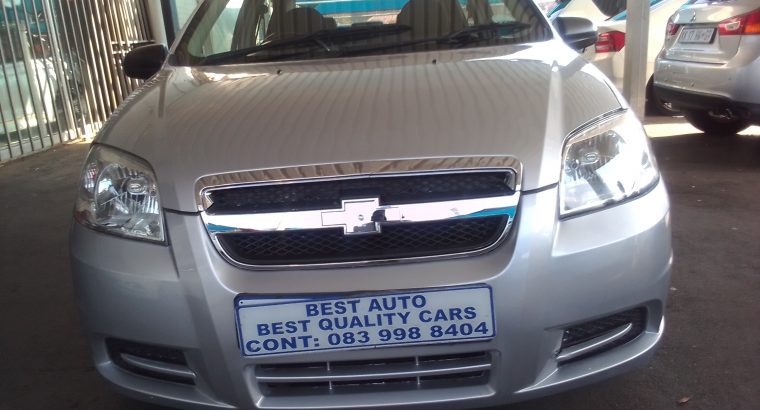 2011 Chevrolet Aveo 1.6 Engine Capacity Sedan with Manuel Transmi
