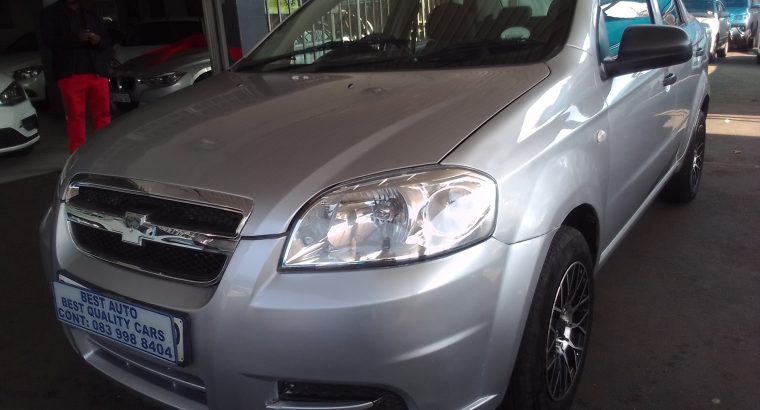 2011 Chevrolet Aveo 1.6 Engine Capacity Sedan with Manuel Transmi