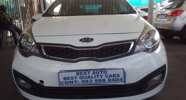 2012 Kia Rio 1.4 Engine Capacity Sedan with Manuel Transmission,