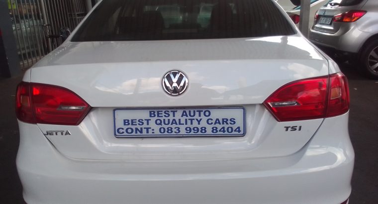 2014 VW Jetta 6 1.4 Engine Capacity TSI Sedan with Manuel Transmi