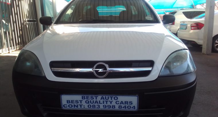 2009 Opel Corsa 1.8 Engine Capacity Utility Canopy with Manuel T