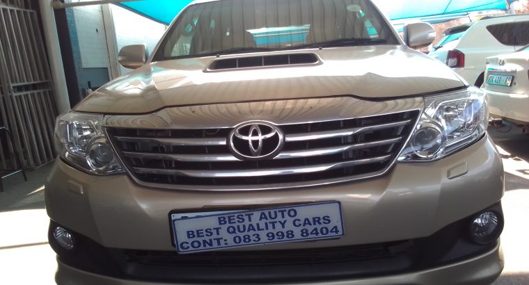 2013 Toyota Fortune 3.0 Engine Capacity D4D 4×2 with Manuel Tran