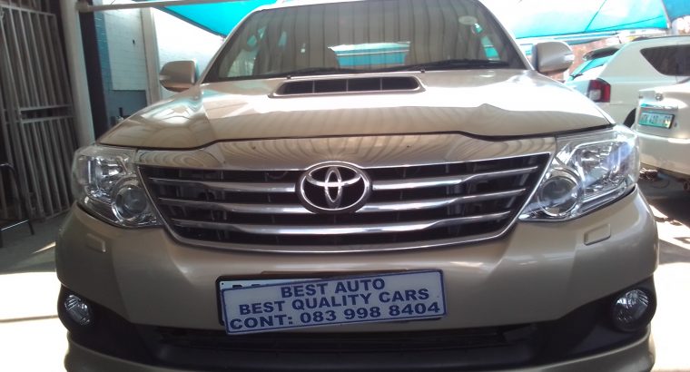 2013 Toyota Fortune 3.0 Engine Capacity D4D 4×2 with Manuel Tran
