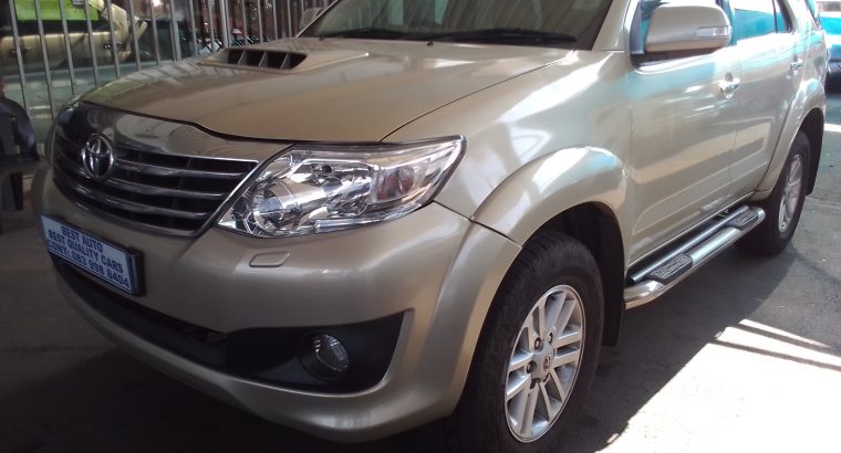 2013 Toyota Fortune 3.0 Engine Capacity D4D 4×2 with Manuel Tran