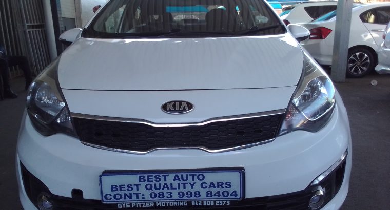 2015 Kia Rio 1.4 Engine Capacity Sedan Automatic Transmission, El