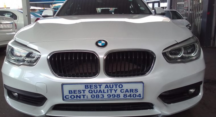 2017 BMW 118-i 1.8 Engine Capacity with Automatic Transmission, E