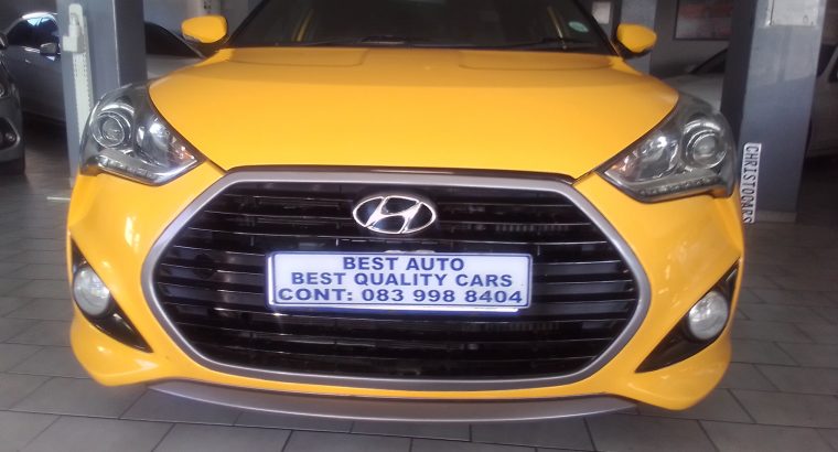 2015 Hyundai Veloster 1.6 Engine Capacity Turbo with Manuel Trans