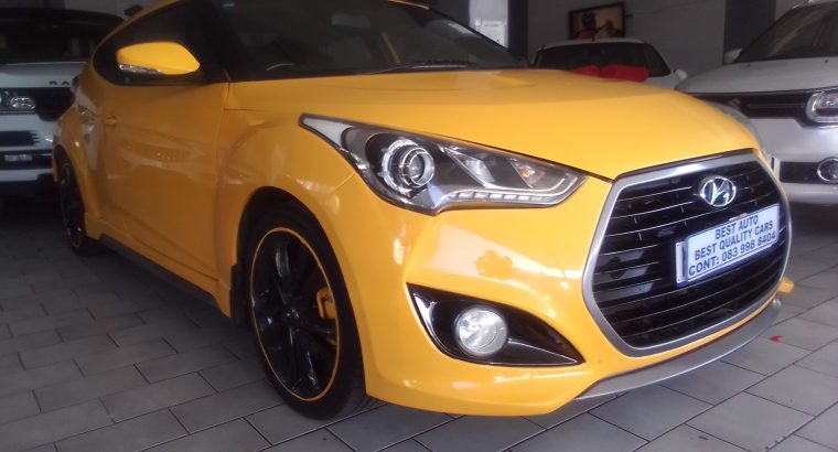 2015 Hyundai Veloster 1.6 Engine Capacity Turbo with Manuel Trans