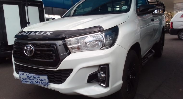 2018 Toyota Hilux 2.4 Engine Capacity GD6 Single Cab with Manuel