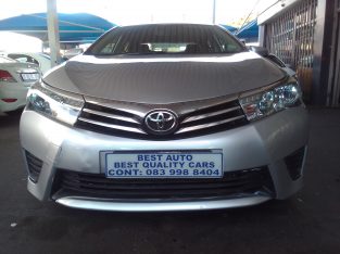 2015 Toyota Corolla 1.4 Engine Capacity Prestige D4D Diesel with
