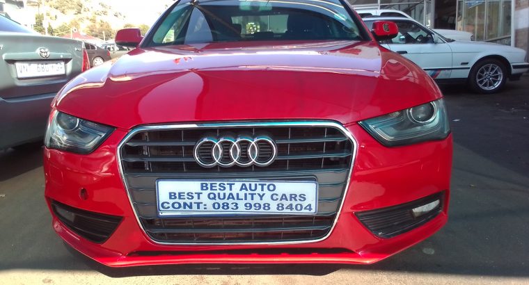 2014 Audi A4 1.8 Engine Capacity TFSI with Manuel Transmission,