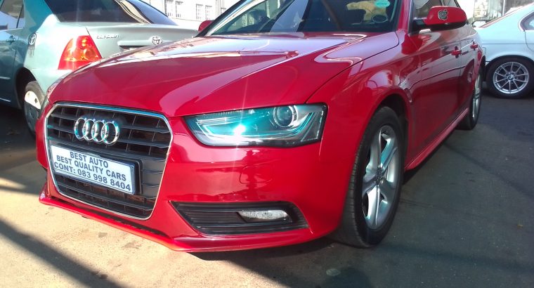 2014 Audi A4 1.8 Engine Capacity TFSI with Manuel Transmission,