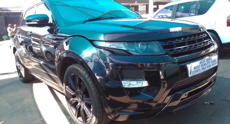 2014 Ford Rover 3.0 Engine Capacity SD4 Evoque with Automatic Tra