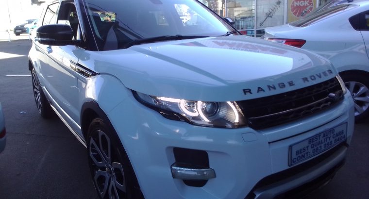 2013 Ranger Rover 2.0 Engine Capacity SD4 with Automatic Transmis