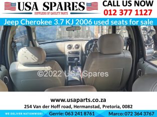 2006 Jeep Cherokee 3.7 KJ used car seats for sale