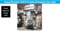 Jeep Patriot 2.0 petrol engine for sale