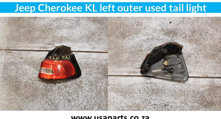 Jeep Cherokee KL outer left & right used tail light