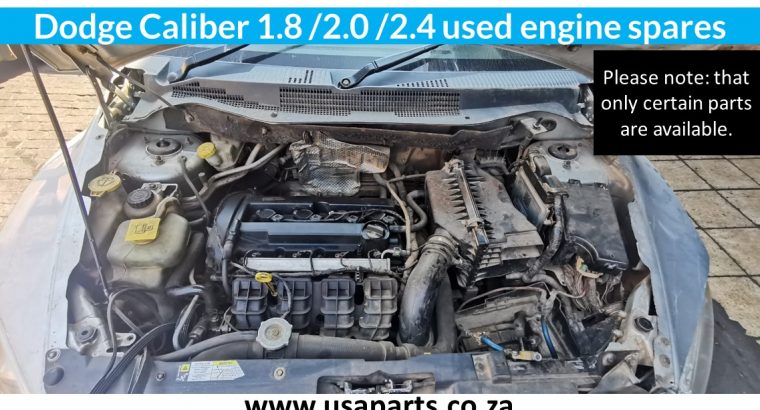 Dodge Caliber petrol used engine spares