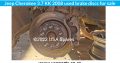 2008 Jeep Cherokee 3.7 KK used brake discs for sale