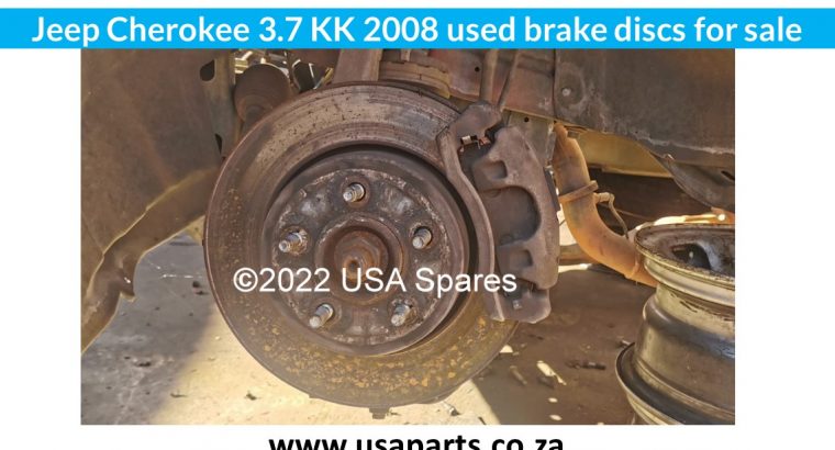 2008 Jeep Cherokee 3.7 KK used brake discs for sale