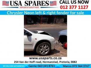 Chrysler Neon used left & right fender