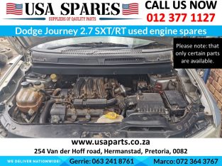 Dodge Journey 2.7 used engine spares