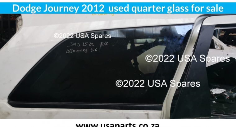 2012 Dodge Journey used quarter glass for sale