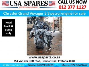 Chrysler Grand Voyager 3.3 petrol engine for sale