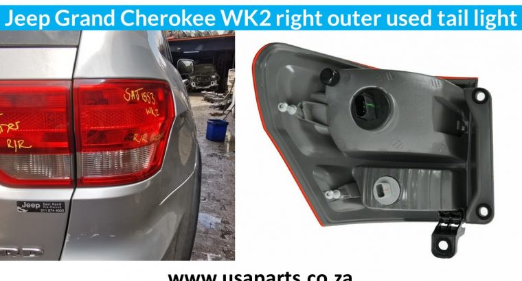 Jeep Grand Cherokee WK2 outer right used tail light for sale