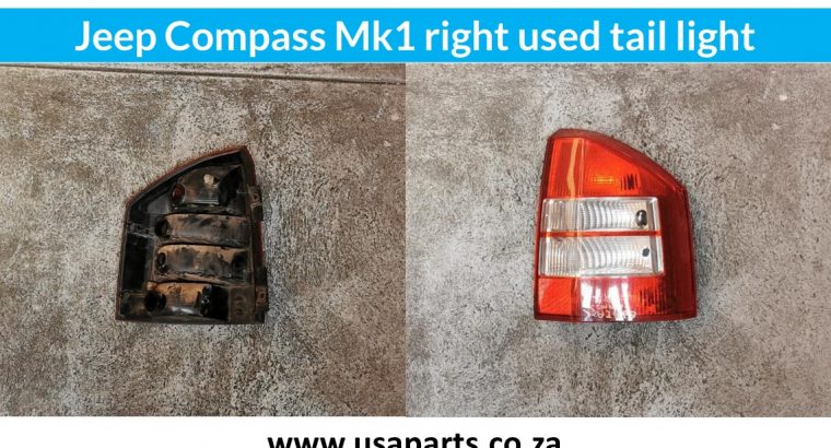 Jeep Compass right used tail light
