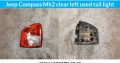 Jeep Compass clear left & right used tail light