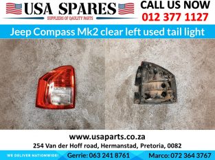 Jeep Compass clear left & right used tail light