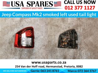 Jeep Compass smoked left & right used tail light
