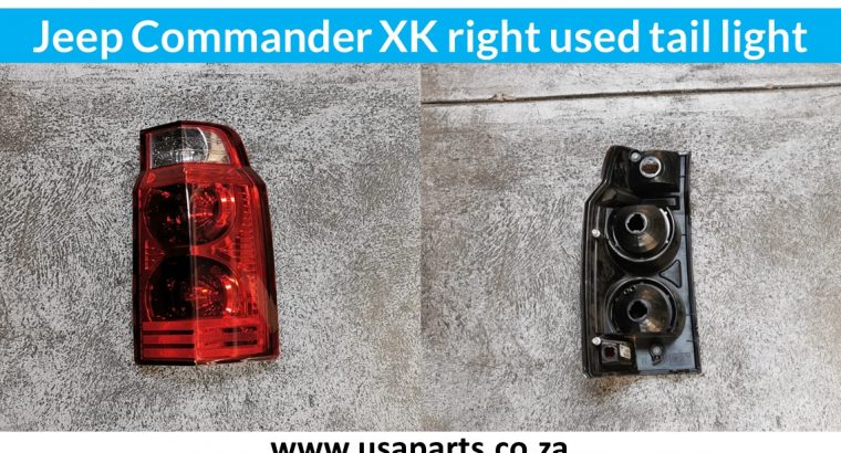 Jeep Commander right used tail light