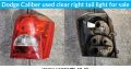Dodge Caliber left & right used tail light