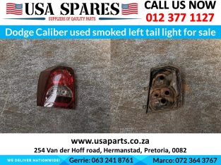Dodge Caliber smoked left & right used tail light