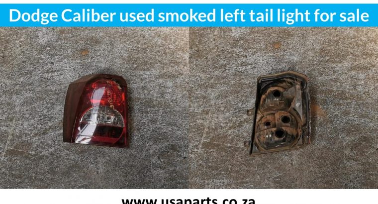 Dodge Caliber smoked left & right used tail light