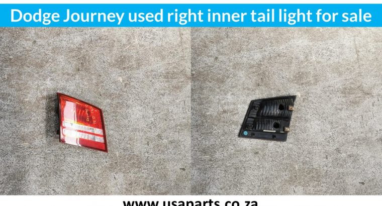 Dodge Journey inner left & right used tail light