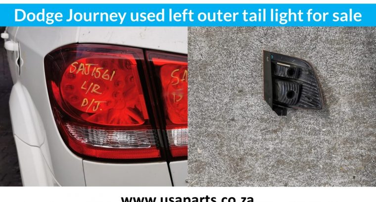 Dodge Journey outer left & right used tail light
