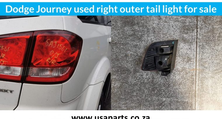 Dodge Journey outer left & right used tail light