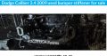 2009 Dodge Caliber used bumper stiffener for sale