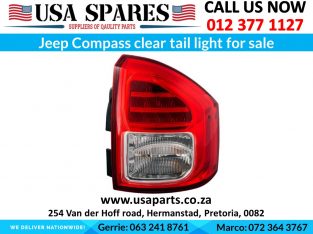 Jeep Compass clear tail light for sale