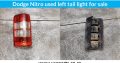 Dodge Nitro left & right used tail light