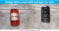 Dodge Nitro left & right used tail light