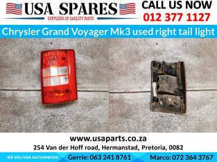 Chrysler Grand Voyager right used tail light