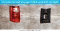Chrysler Grand Voyager MK3 left & right used tail light