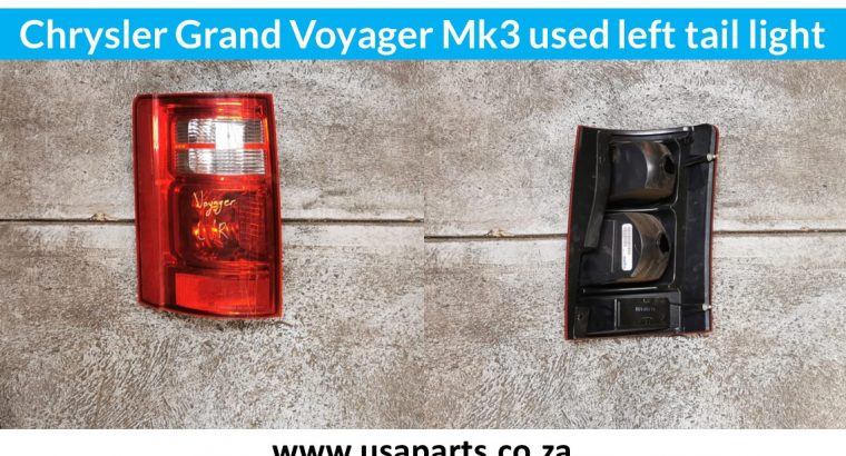 Chrysler Grand Voyager MK3 left & right used tail light