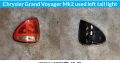 Chrysler Grand Voyager left & right used tail light